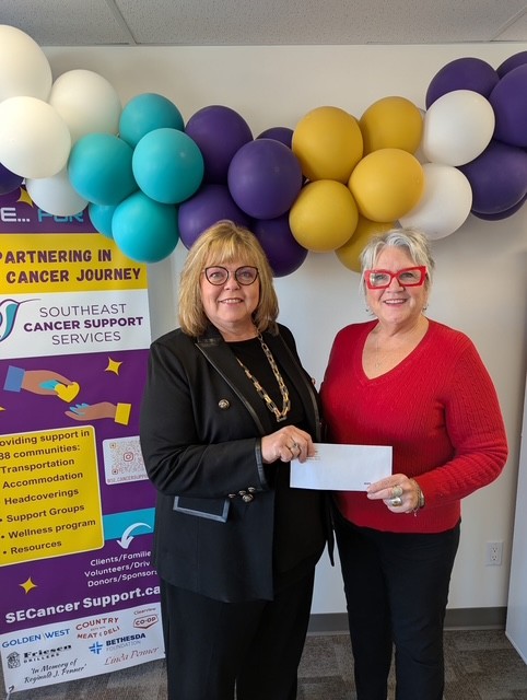 Steinbach Community Foundation awards grant to Southeast Cancer Support Services